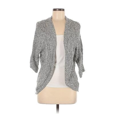 Forever 21 Cardigan Sweater: Gray - Women's Size Medium