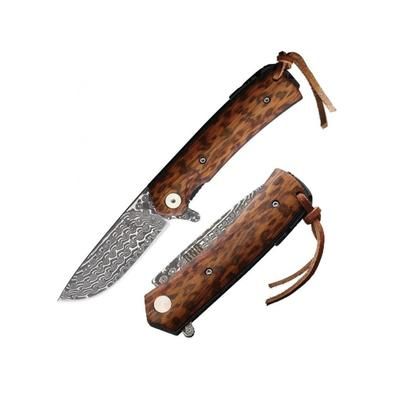 BucknBear BNB-BNB388101S Snakewood Flipper Folding Knife BNB388101S