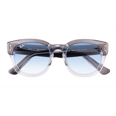 Unisex s wayfarer,wayfarer Clear Gray Plastic Prescription sunglasses - Eyebuydirect s Ray-Ban RB0298S Mega Hawkeye
