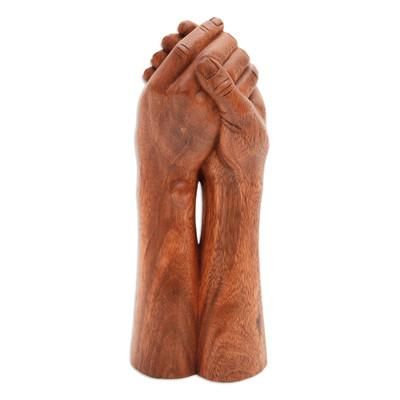 Strong Bonds,'Wood Sculpture from Indonesia'