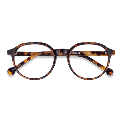 Unisex s round Tortoise Plastic Prescription eyeglasses - Eyebuydirect s Frolic