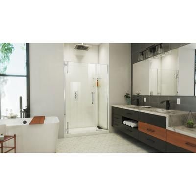 Dreamline DreamLine Ascend 48 - 49 inch W x 72 inch H Frameless Pivot Shower Door in Chrome SDAD48W721VXX01