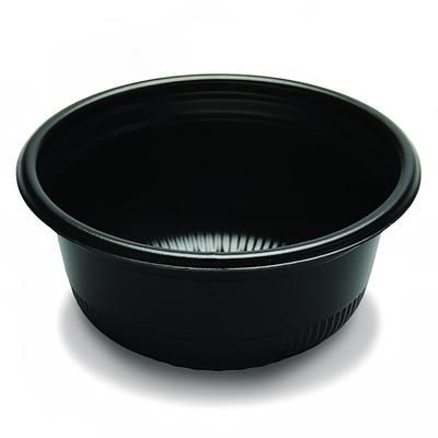 D&W Fine Pack CF765-120 12 oz Hot/Cold Bowl - Polystyrene, Black