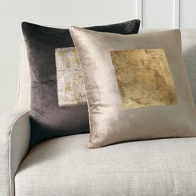 Verona Decorative Pillow - Charcoal - Frontgate