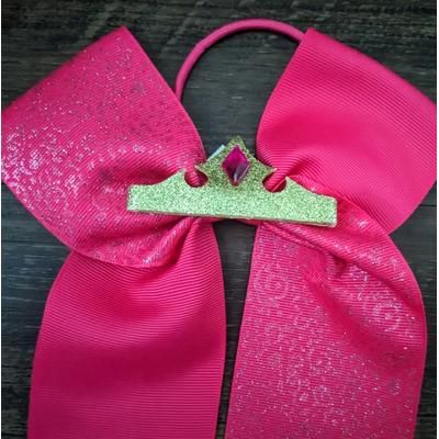 Disney Accessories | Disney Princess Pink Bow Ponytail Holder Hair Accessory | Color: Pink | Size: Osg
