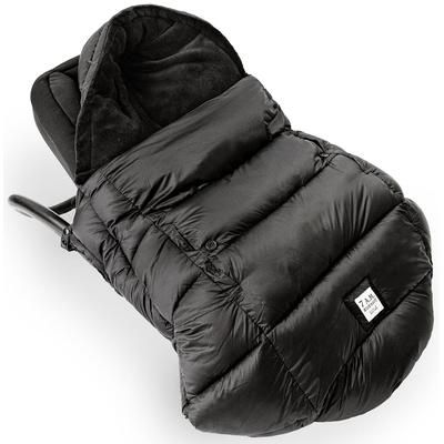 7 A.M. Enfant K Poncho Carrier Cover Heavyweight - Black (0-3T)