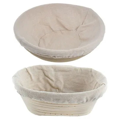 8 tailles rotin panier à pain ovale naturel rotin pâte en osier Fermentation levain Banneton panier à pain outils de cuisson