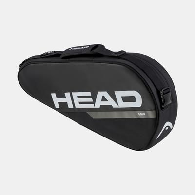 HEAD Tour Racquet Bag S 3 Pack Black/White Tennis Bags
