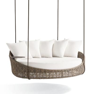 Coraline Hanging Daybed Replacement Cushion - Standard, Rain Moss - Frontgate
