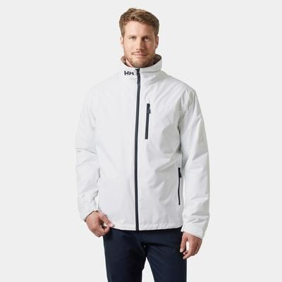 Helly Hansen Men’s Crew Midlayer Sailing Jacket 2.0 White L