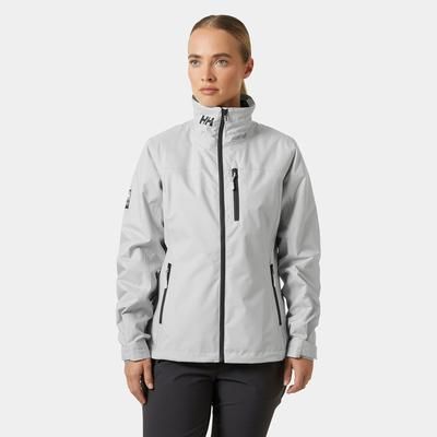 Helly Hansen Women’s Crew Midlayer Sailing Jacket 2.0 Grey XL