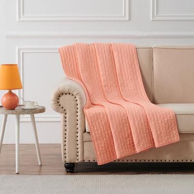 Monterrey Throw Quilt by Greenland Home Fashions in Coral