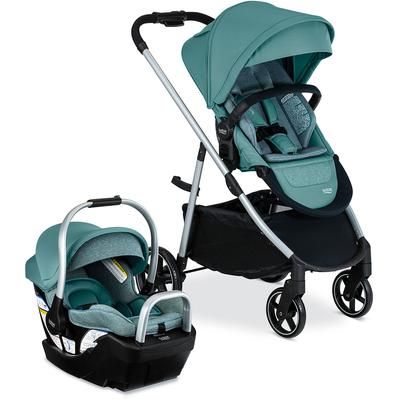 Britax Willow Grove SC Travel System - Pindot Jade