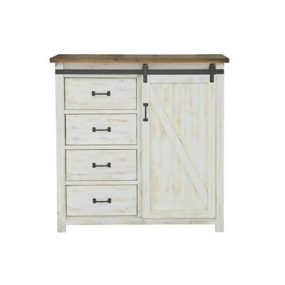 Provence 4 Drawer Chest With 1 Door - LH Imports PVN007