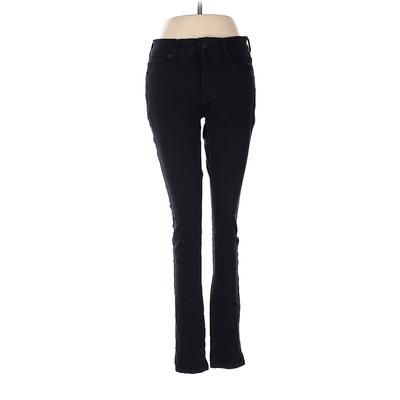 Express Jeans - High Rise: Black Bottoms - Women's Size 4