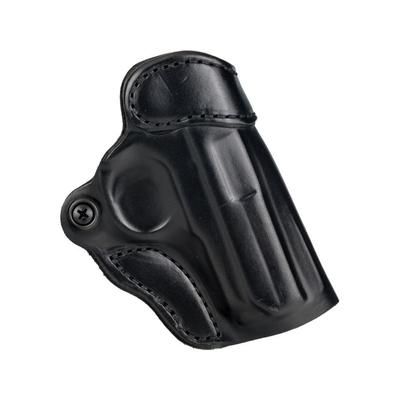 DeSantis The Criss-Cross OWB Leather Holster. Sig Sauer P365 With Red Dot Sight Right Hand Black 155BA9YZ0