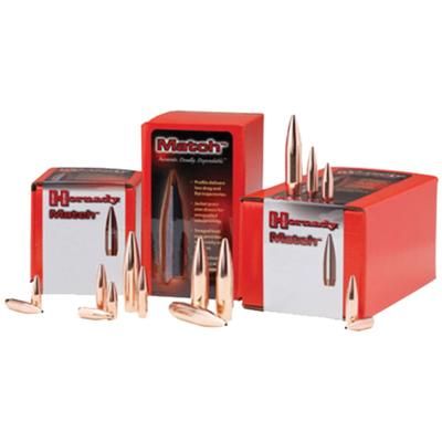 Hornady 24585 Match 6mm .243 105 GR Boat Tail Hollow Point Match 500 Box