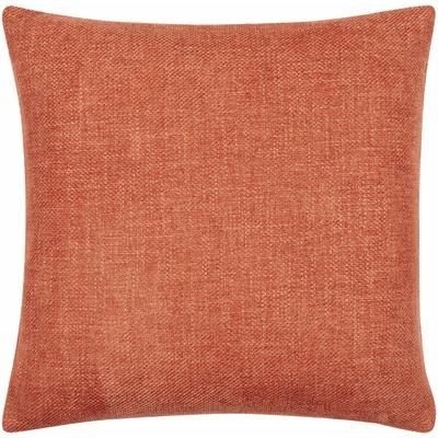 Reijo 22" Square Modern Camel/Terracotta/Peach/Dark Brown Throw Pillow - Boutique Rugs