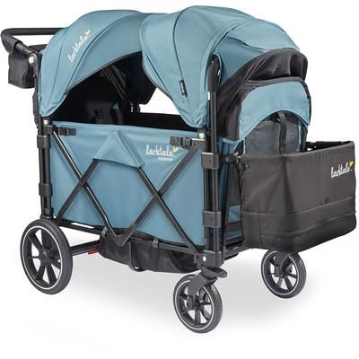 Larktale Caravan V3 (2 Seater) Stroller Wagon - Seaford Blue