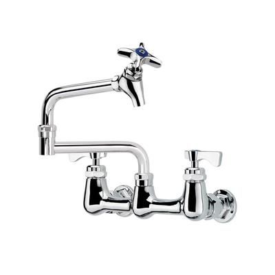Krowne 16-251L Splash Mount Pot Filler Faucet w/ 12" Swing Nozzle