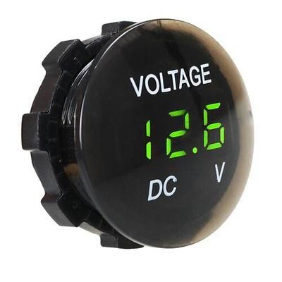 dc 12v-24v display digitale voltmetro impermeabile e antipolvere display digitale per camion auto moto suv barca atv refit accessori