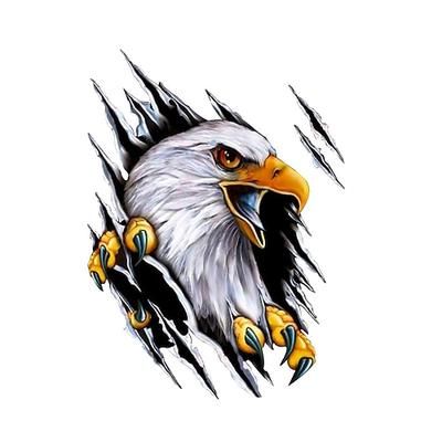 adesivi per auto decorazione decalcomanie del motociclo aquila accessori decorativi creativo protezione solare impermeabile adesivi per auto in pvc individualità adesivi per porte pieno adesivi per