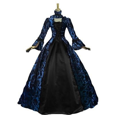Rococò Vittoriano Abito da cocktail Lunghezza lunga Vestito Costume da festa Mascherata Taglie Forti Normale A poeta Taglie Forti Abito da ballo Costume Per donna Reale Balli di fine anno Feste