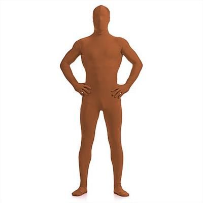 Costume di Carnevale Tuta Intera Tute Zentai Tuta di pelle Tuta Intera Tinta unita Chiuso Oxford Senza bordo Per uomo Per donna parrucche per le donne nere Costume per Natale Halloween Adulti