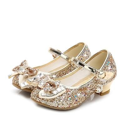 Frozen, favola, principessa Elsa, scarpe per ragazze, film, cosplay, paillettes, Halloween, nero, bianco, argento, scarpe, carnevale, mascherata, costumi, poliestere, plastica