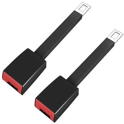 2pcs auto cintura di sicurezza estensione extender fibbia di sicurezza clip di sicurezza 25 cm 5 cm cintura di sicurezza universale auto interni modellazione clip di sicurezza per 21mm linguetta di