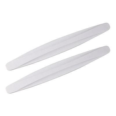 Starfire 2pcs protezione anti-collisione universale in gomma per auto anteriore e posteriore angolo paraurti labbro strisce antigraffio adesivo accessori per prodotti auto