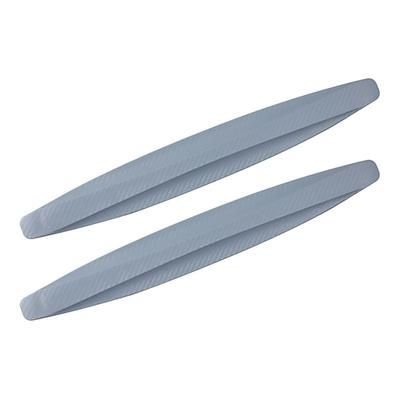 Starfire 2pcs protezione anti-collisione universale in gomma per auto anteriore e posteriore angolo paraurti labbro strisce antigraffio adesivo accessori per prodotti auto