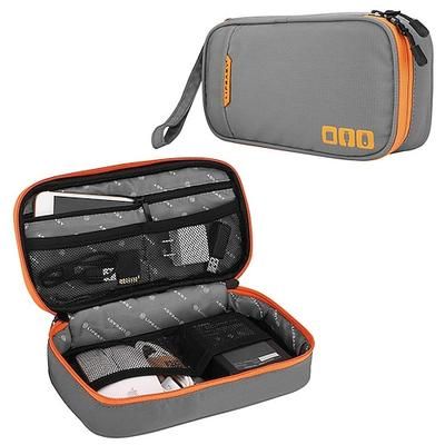 custodia da viaggio per accessori elettronici portatili, borsa per organizer per cavi borsa per il trasporto di gadget per ipad, cavi, alimentazione, chiavetta USB, caricabatterie