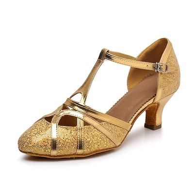 Retrò Vintage Anni Ruggenti Anni 1920 Scarpe Tacchi con cinturino a T Ragazza Flapper Charleston Invitato al matrimonio Costume Per donna Carnevale Capodanno San Valentino Abbigliamento da sera