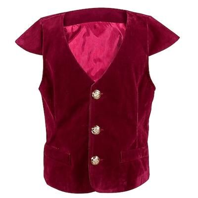 Punk Gotico Medievale Rinascimento Pantaloni Gilet T-shirt Cavaliere Vichingo Crociato Straniero Ranger Con Volant Tinta unica Costume Ragazzi Costumi da pirata Carnevale Mascherata Feste