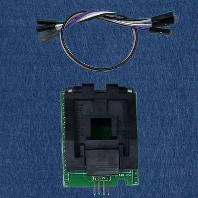 AT PLCC44-DIP40 3 IN 1 adapter work on XGecu T48 programmer, for ATMEL89 MCS51 16 bit EPROM AT89xxx