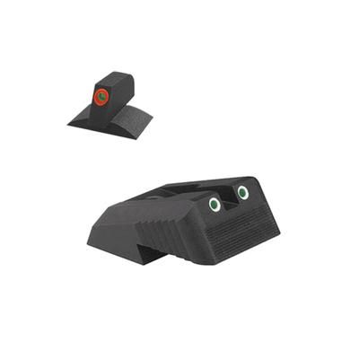 Kensight DFS Serrated Blade Fixed Rear 1911 Night Sight Orange 980-622