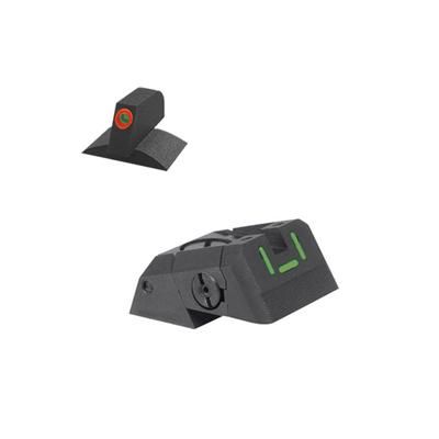 Kensight DAS Adjustable Tritium inUin Rear Night Sight Orange 980-638