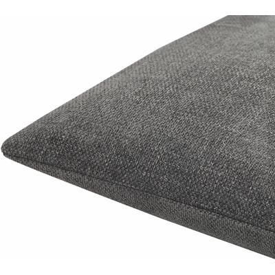 Zuill 20" Square Modern Medium Gray/Onyx/Slate Blue Throw Pillow - Boutique Rugs