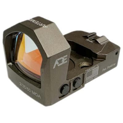 ADE Advanced Optics RD3-022 Pro Artemis Red Dot Sight With Multi-6-Reticle System FDE RD3-022 Pro FDE Trumpet Red