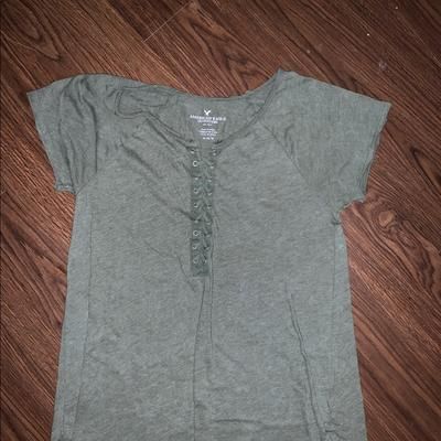 American Eagle Outfitters Tops | American Eagle Women’s Top | Color: Green | Size: M