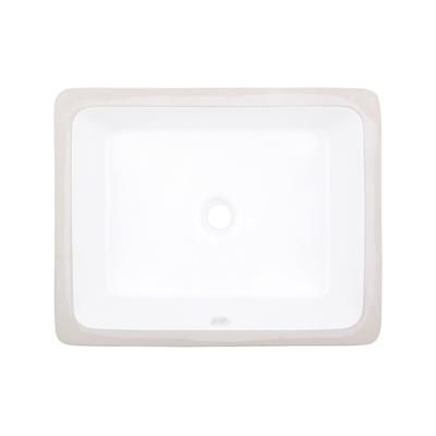 19.5-in. W 15.75-in. D CUPC Certified Rectangle Undermount Sink In White Color - American Imaginations AI-27734