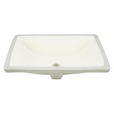 18.25-in. W 13.5-in. D CUPC Certified Rectangle Undermount Sink In Biscuit Color - American Imaginations AI-34376