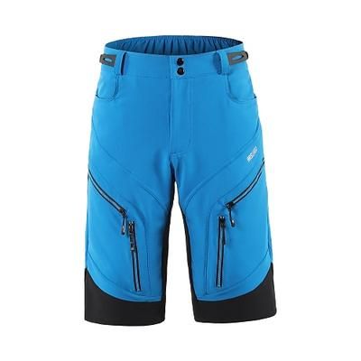 Arsuxeo Per uomo Pantaloncini MTB Pantaloncini da bici Bicicletta Pantaloncini Shorts larghi Vestibilità comoda Estate Mountain Bike MTB Ciclismo su strada Gli sport Asciugatura Rapida Cerniera