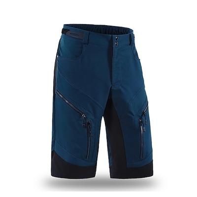 Arsuxeo Per uomo Pantaloncini MTB Pantaloncini da bici Bicicletta Pantaloncini Shorts larghi Vestibilità comoda Estate Mountain Bike MTB Ciclismo su strada Gli sport Asciugatura Rapida Cerniera