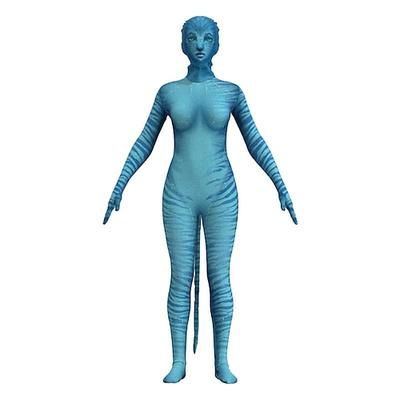la via dell'acqua neytiri jake sully tute zentai costume cosplay uomo donna ragazzo film cosplay body blu / tutina costumi di carnevale di halloween in poliestere