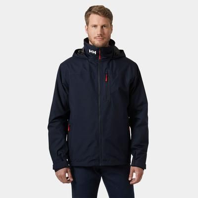 Helly Hansen Men’s Crew Hooded Midlayer Sailing Jacket 2.0 Navy 5XL