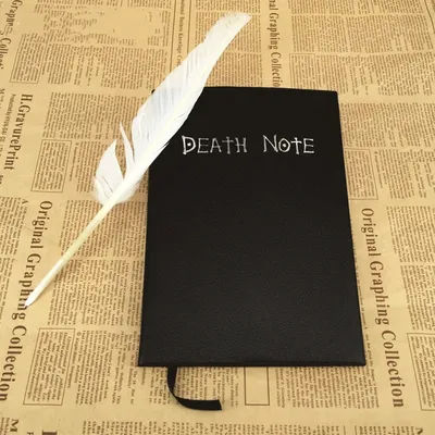 Anime da collezione Death Note Notebook Set A5 Anime Theme Diary Journal Planer Writing Notepad