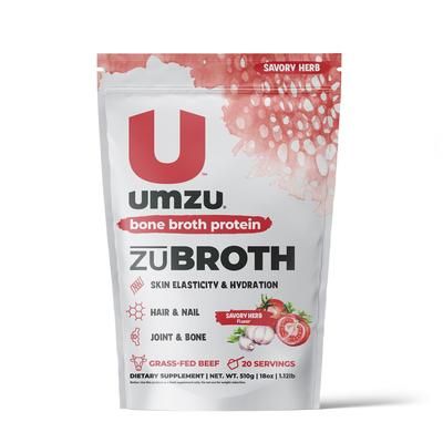 Zubroth: Total Bone Broth Protein by UMZU | Servings: 20 Day Supply