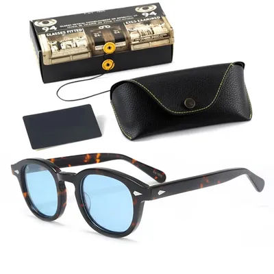 Johnny Depp lunettes de soleil polarisées hommes femmes marque de luxe Style de créateur lunettes de soleil pour homme femme Oculos